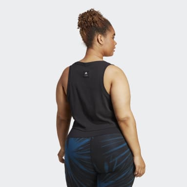 Women's Gym & Training Black adidas x 11 Honoré Tank Top (Plus Size)