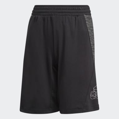 Boys Sportswear Black AEROREADY Heather Shorts