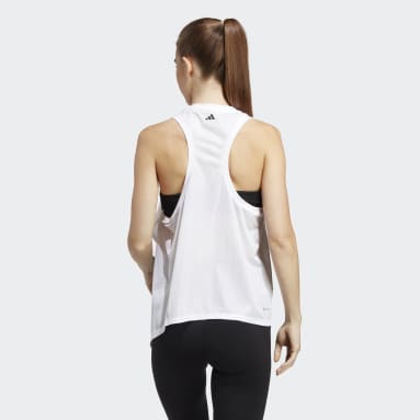 Débardeur de training HIIT AEROREADY Quickburn blanc Femmes Entraînement