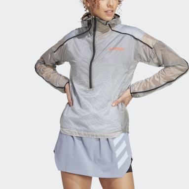 Corta-vento Windweave Pro TERREX Agravic Branco Mulher TERREX