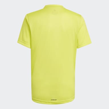 Camiseta adidas Designed To Move Big Logo Amarillo Niño Sportswear