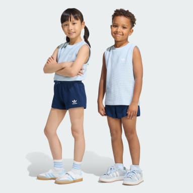 CONJUNTO DE BVD Y SHORTS DE TEJIDO WAFFLE