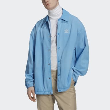 Camisa Essentials+ Dye Coach Azul Hombre Originals