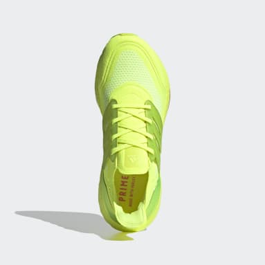 Running Yellow Ultraboost 21 Shoes