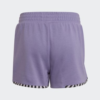 Calções AEROREADY Girls Power Roxo Raparigas Sportswear