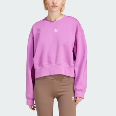 Sweat-shirt ras-du-cou Adicolor Essentials Rose Femmes Originals