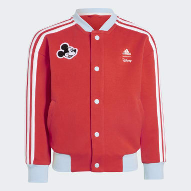 Kids Sportswear Red adidas x Disney Mickey Mouse Track Jacket