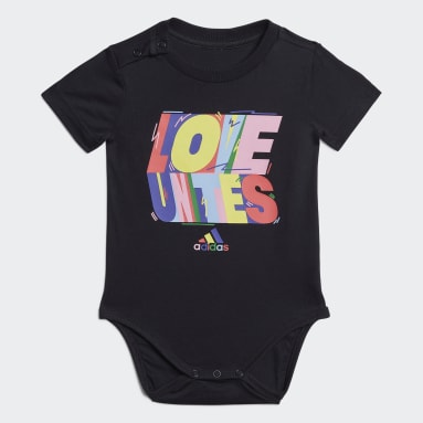 Infants Sportswear Black adidas Pride Body Suit (Gender Neutral)