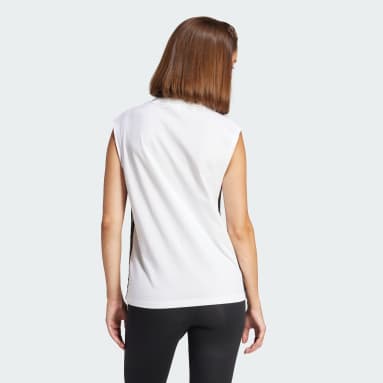 Débardeur coton 3 bandes Essentials Lifestyle