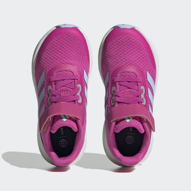 Kinder Sportswear Runfalcon 3.0 Sport Running Elastic Lace Top Strap Schuh Rosa