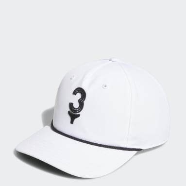 Men Golf White Tee Time 5-Panel Hat