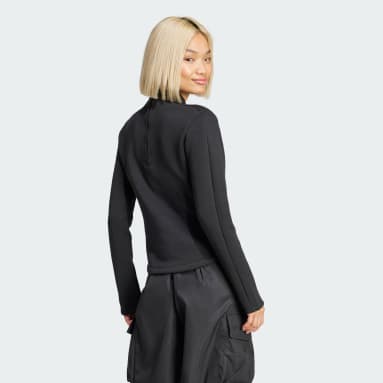 Top Structured Interlock Long Sleeve