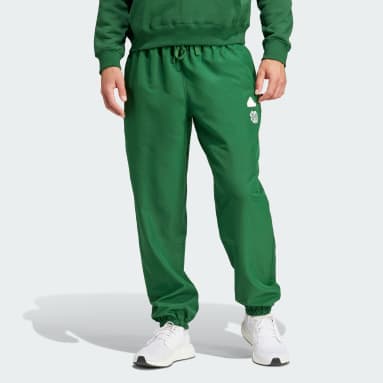 Spodnie Celtic FC LFSTLR Woven Zielony