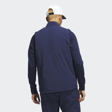 Men Golf Blue Ultimate365 Tour Frostguard Full-Zip Padded Jacket