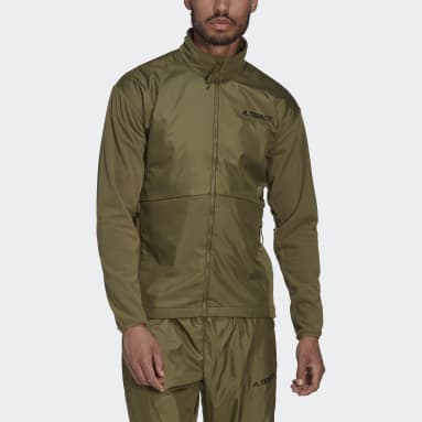 Giacca Multi Primegreen Wind Fleece Verde Uomo TERREX