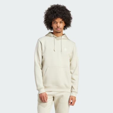 Adidas cream hoodie top