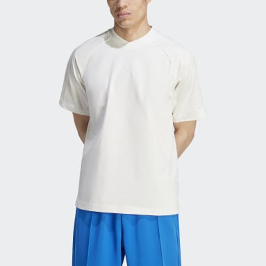 T-shirt à manches courtes Blue Version Essentials Blanc Hommes Originals