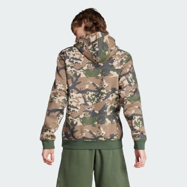 Sudadera con capucha Graphics Camo Verde Hombre Originals