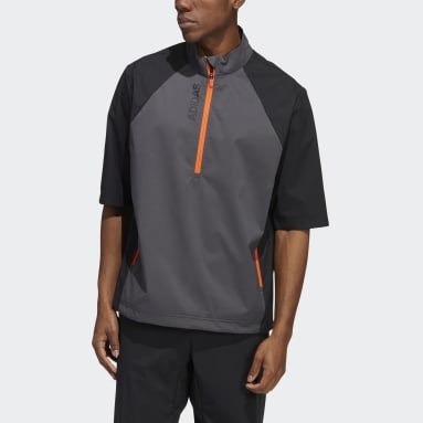 Mænd Golf Sort Provisional Short Sleeve jakke
