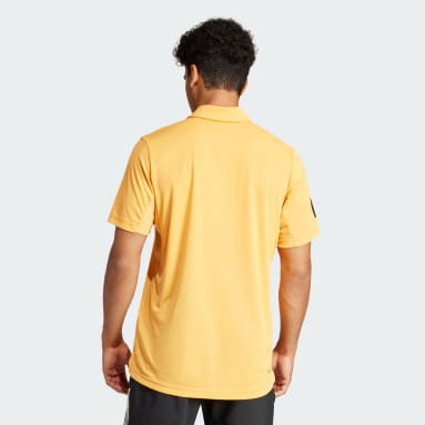 Men Tennis Orange Club 3-Stripes Tennis Polo Shirt