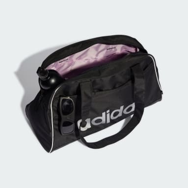 Women Sportswear Black Essentials Linear Bowling Bag