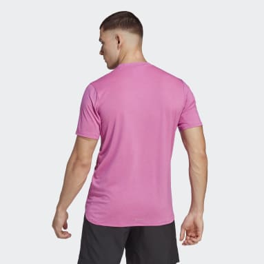 Men's HIIT Pink Designed for Training AEROREADY HIIT Color-Shift Training Tee