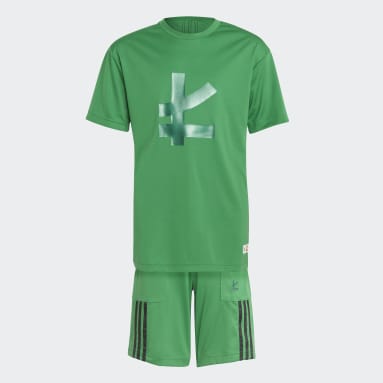 зеленый Комплект: футболка и шорты LEGO® Ninjago Lloyd