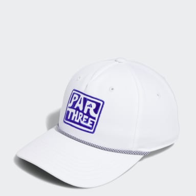 Boné Par Three Branco Rapazes Golfe