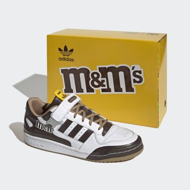 Men originals White M&M'S Brand Forum Low 84 Shoes