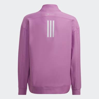 Youth 8-16 Years Sportswear Purple COLD.RDY Sport Icons Training Sweatshirt