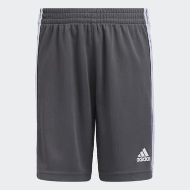Youth Lifestyle Grey Classic 3-Stripes Shorts