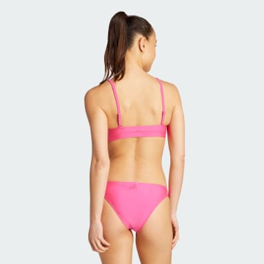 Set bikini triangolo con spalline a 2 vie