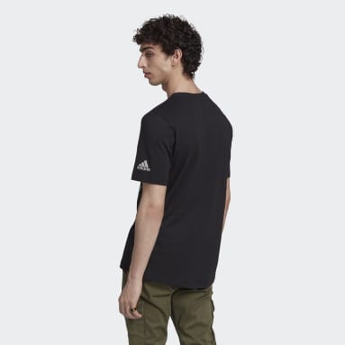Polo Estampado Copa Mundial de la FIFA 2022™ Negro Hombre Fútbol