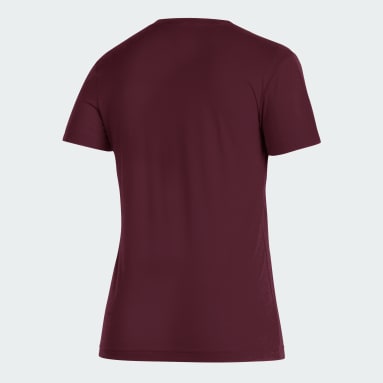 Women's Training Red Mississippi State NCAA Blend AEROREADY Tee
