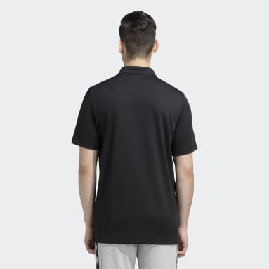 Men Training Black DESIGN 2 MOVE POLO TEE