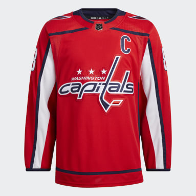 Maillot Domicile Capitals Ovechkin Authentique rouge Hommes Hockey