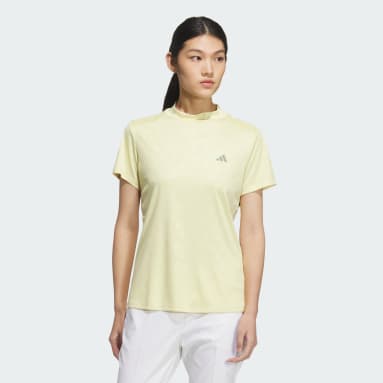 AEROREADY Deboss Mock Neck Short Sleeve Shirt