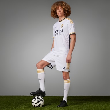 Real Madrid 23/24 Authentic Hjemmetrøye Hvit