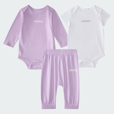 adidas 3-Piece Logo Bodyshirt & Pant Set