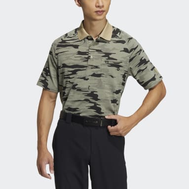Men Golf Beige Go-To Camouflage Polo Shirt