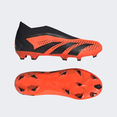 Soccer Orange Predator Accuracy.3 Laceless Firm Ground Cleats