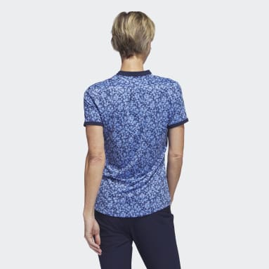 Women Golf Blue Ultimate365 Golf Polo Shirt
