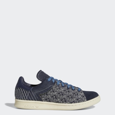 Men Originals Blue Stan Smith Shoes