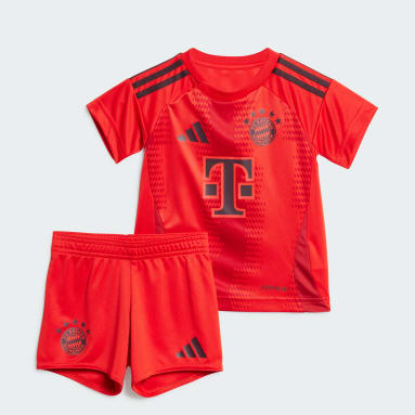 Kit principal 24/25 do FC Bayern München para bebés