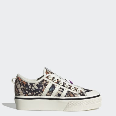 Tenis Nizza Plataforma Blanco Mujer Originals