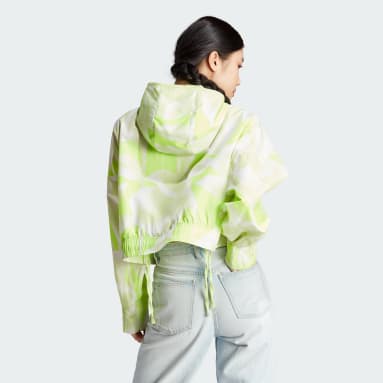 Veste à capuche zip intégral City Escape blanc Femmes Sportswear
