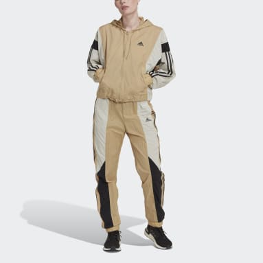 Dam Sportswear Beige Gametime Track Suit