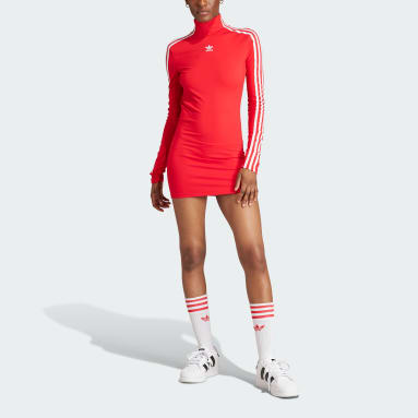 Vestido Cut Adilenium Tight Rojo Mujer Originals