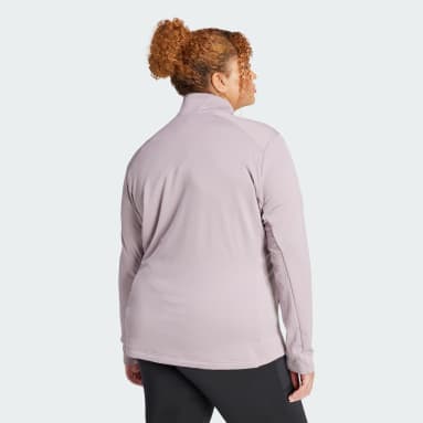 Women's TERREX Purple Terrex Multi Light Fleece Full-Zip Jacket (Plus Size)