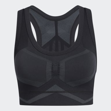 Brassière Studio Two-Tone Noir Femmes Fitness Et Training
